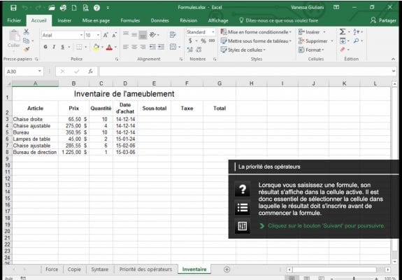 ms excel 2016