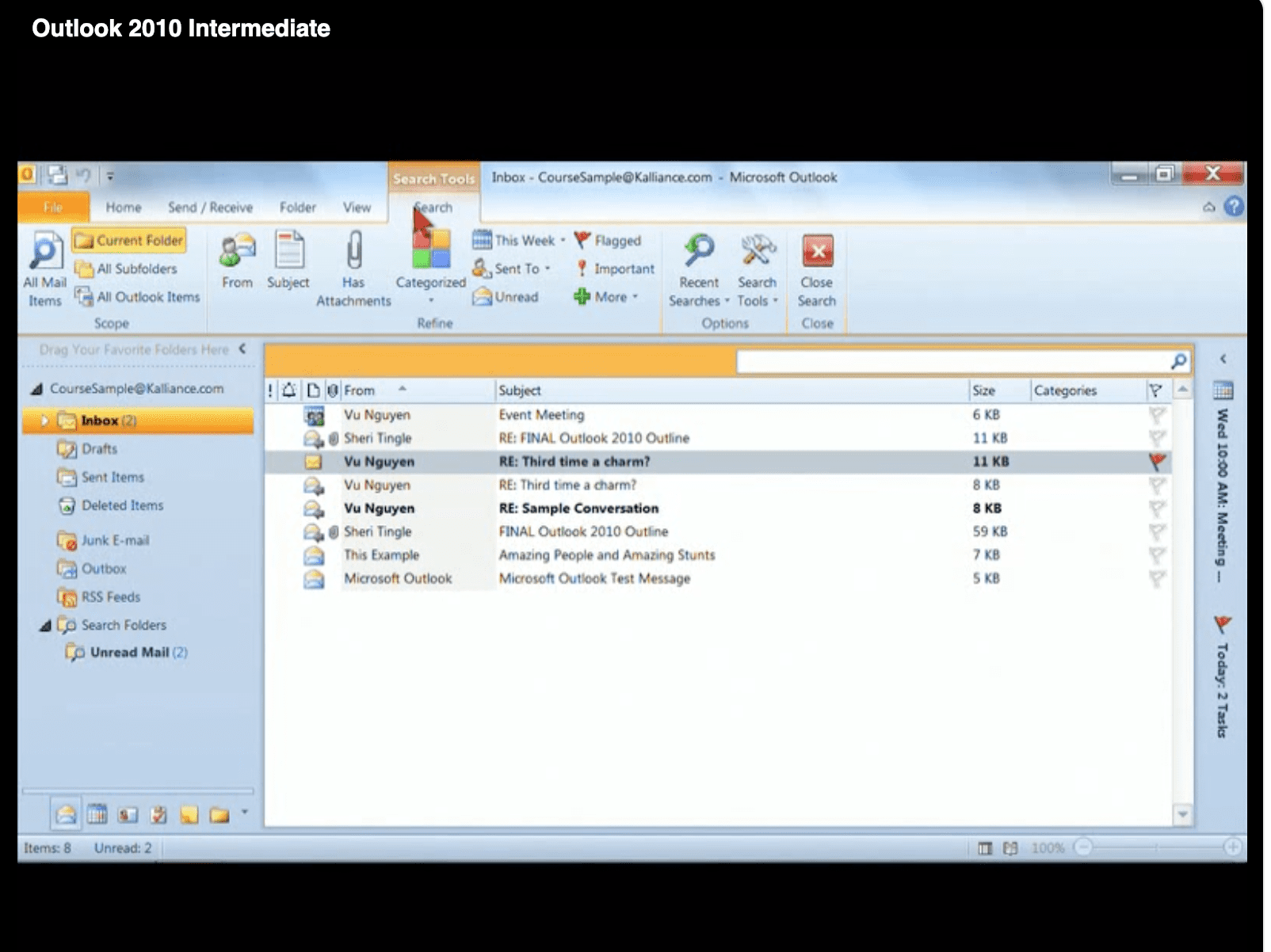 Как настроить outlook 2010