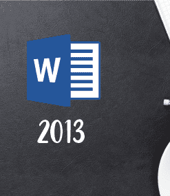 MS Word 2013