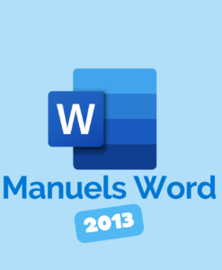 Manuels Word 2013